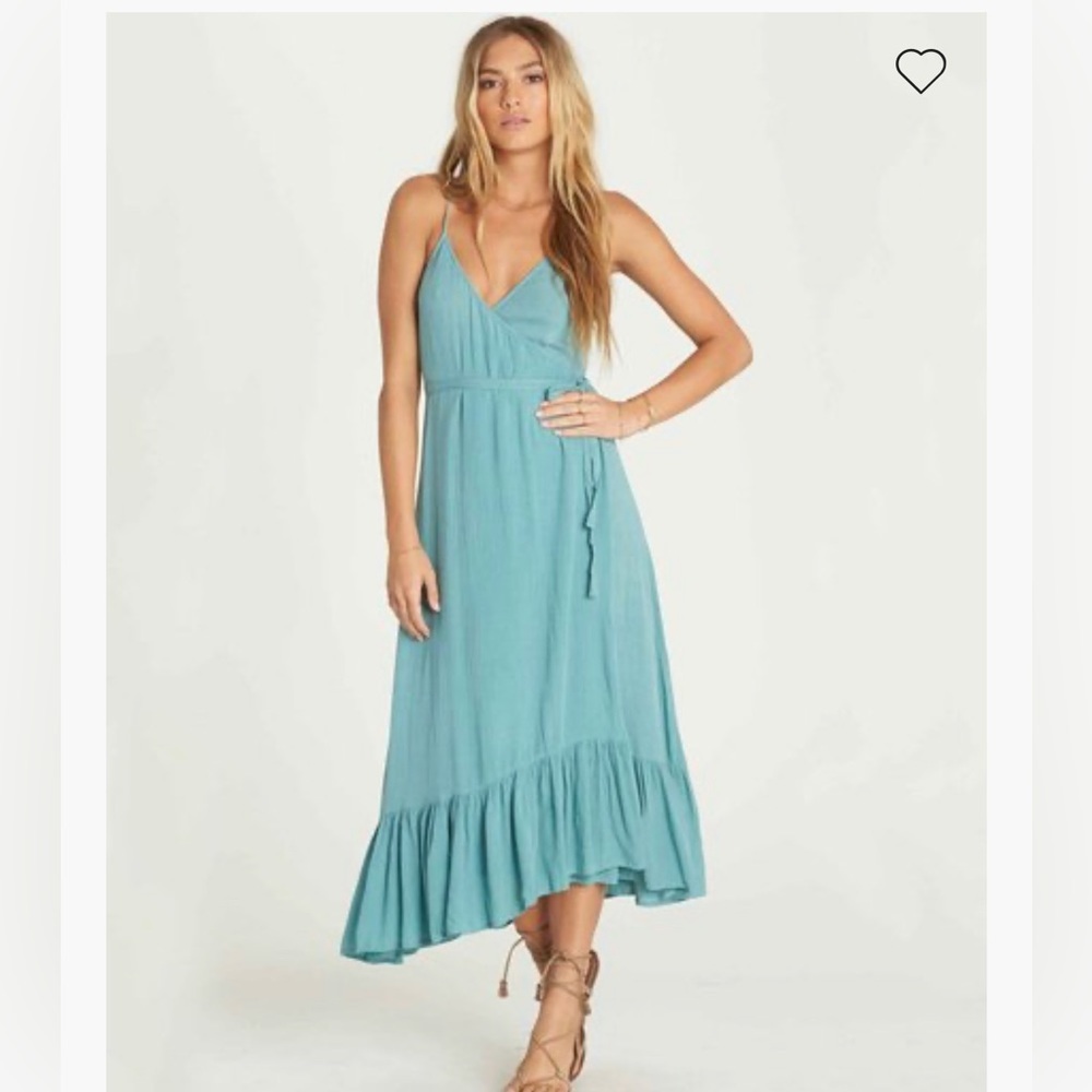 - Billabong Hold me tight wrap maxi dress, size XS